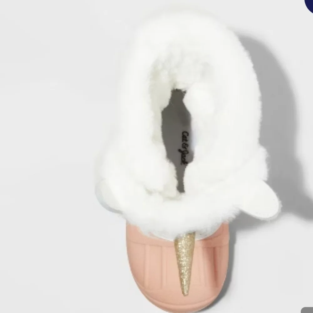 Cat & Jack Frankie Winter Boots - Cream
